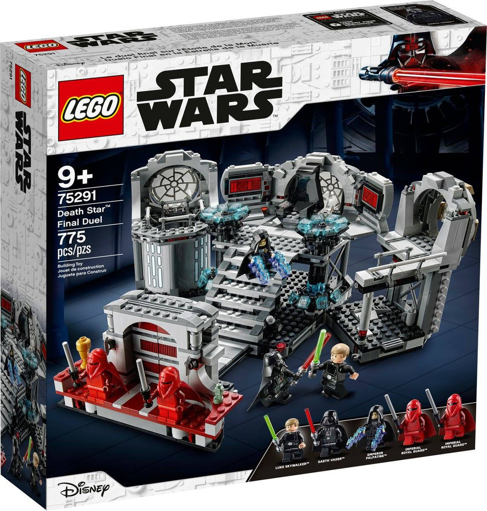 Lego Star Wars Gwiazda Śmierci Pojedynek 75291